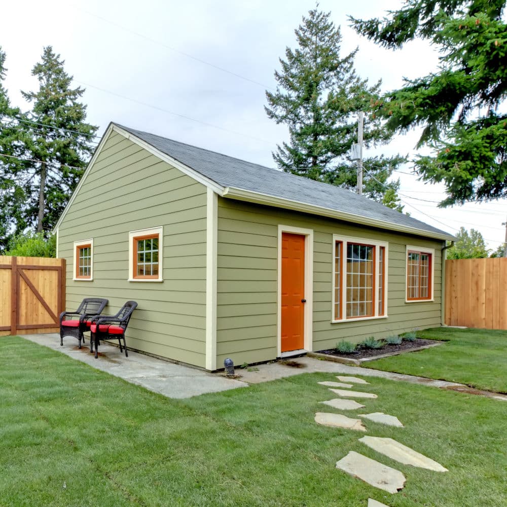 Newly built accessory dwelling unit